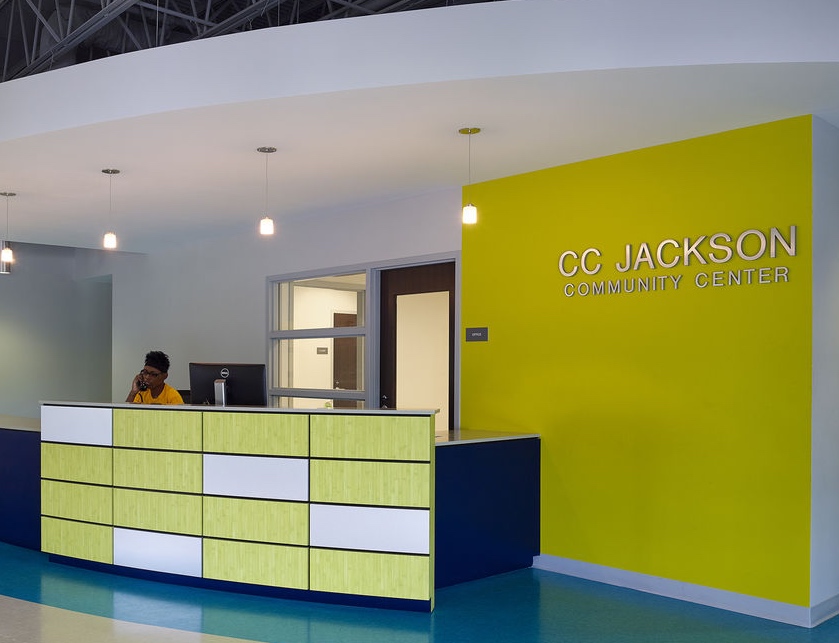 cc jackson rec center-inside